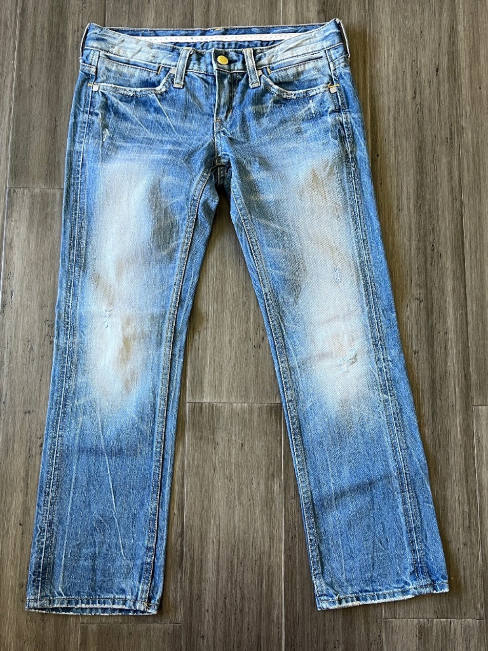 Vintage Japanese Chocoholic Last Girl Low Rise Cropped Jeans 26